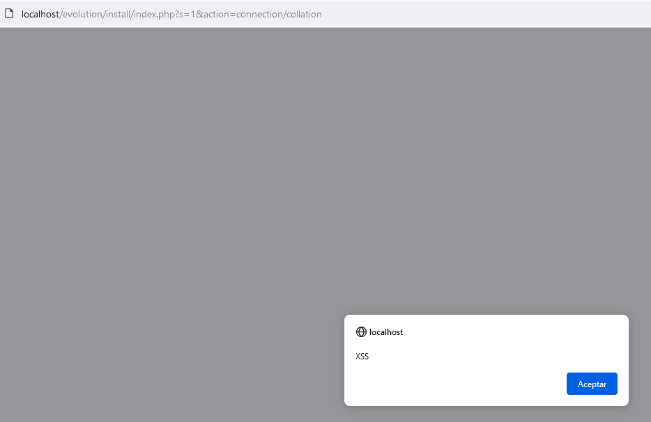 XSS Resultado