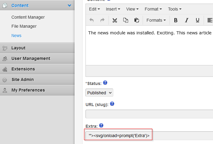 XSS Extra