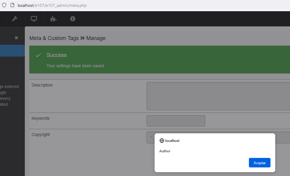 XSS Result Author