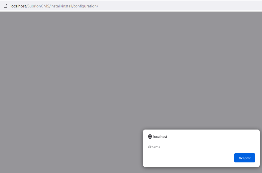 dbname