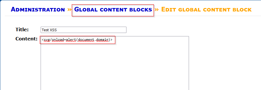 XSS-полезная нагрузка