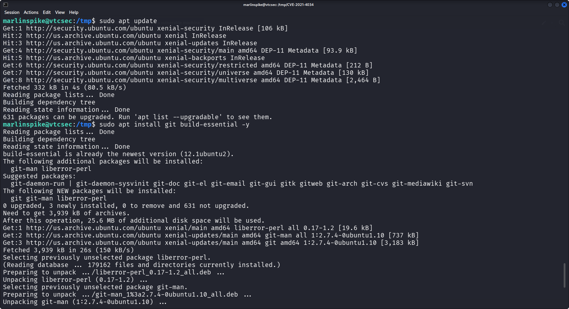 Installazione di CVE-2021-4034
