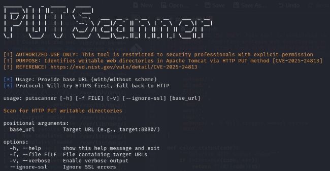 PUT Scanner Banner