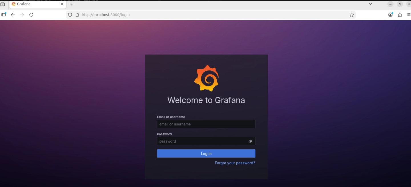 Grafana起動