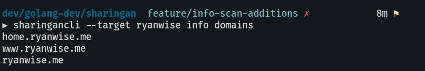 info example