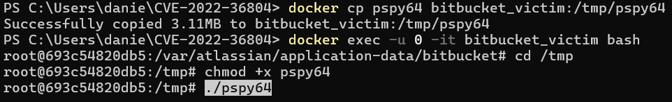 Setting up pspy64