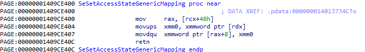sesetAccess