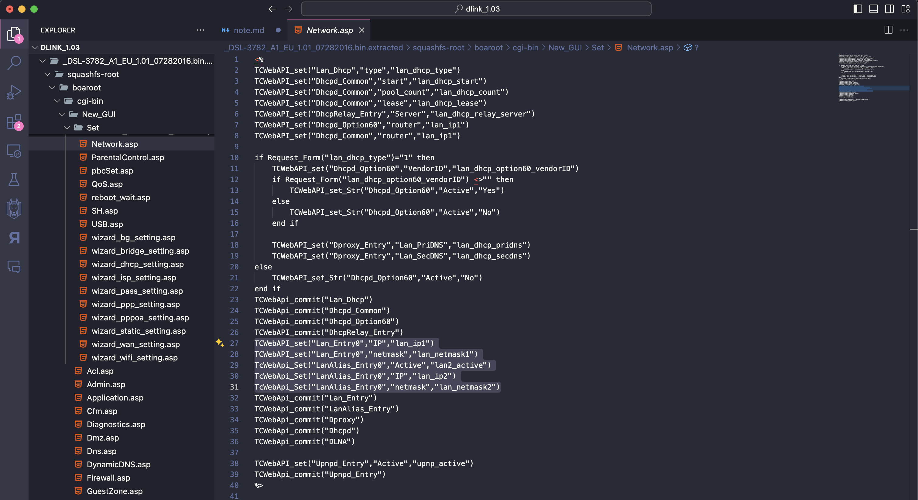 Bug entrypoint