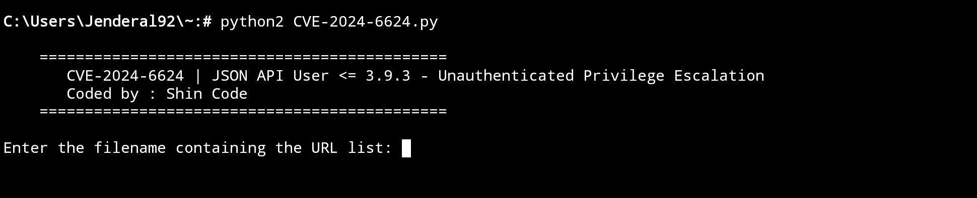 CVE-2024-6624 Jenderal92