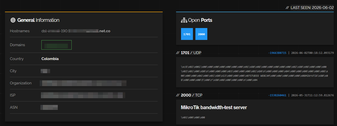 Shodan 发现