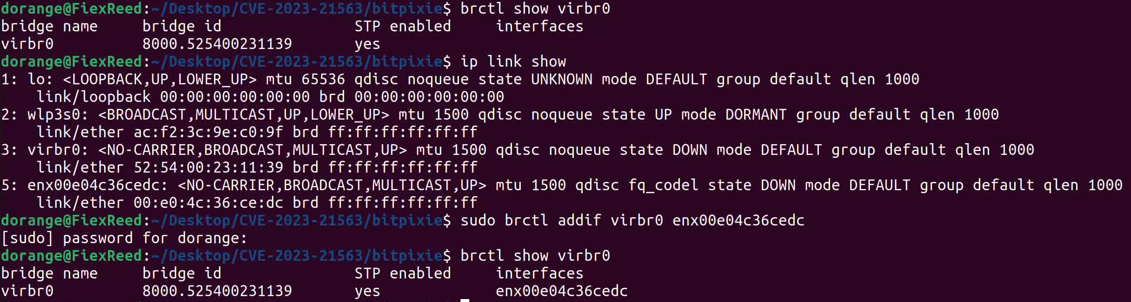 Network Configuration