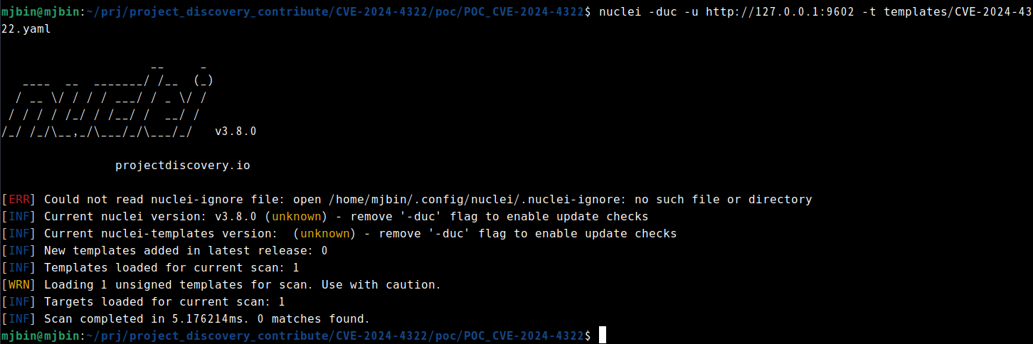 Verifica Nuclei Linux corretto