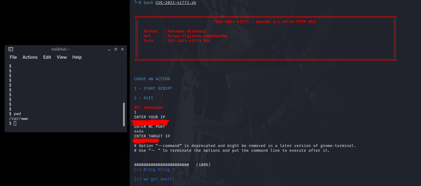 apache poc