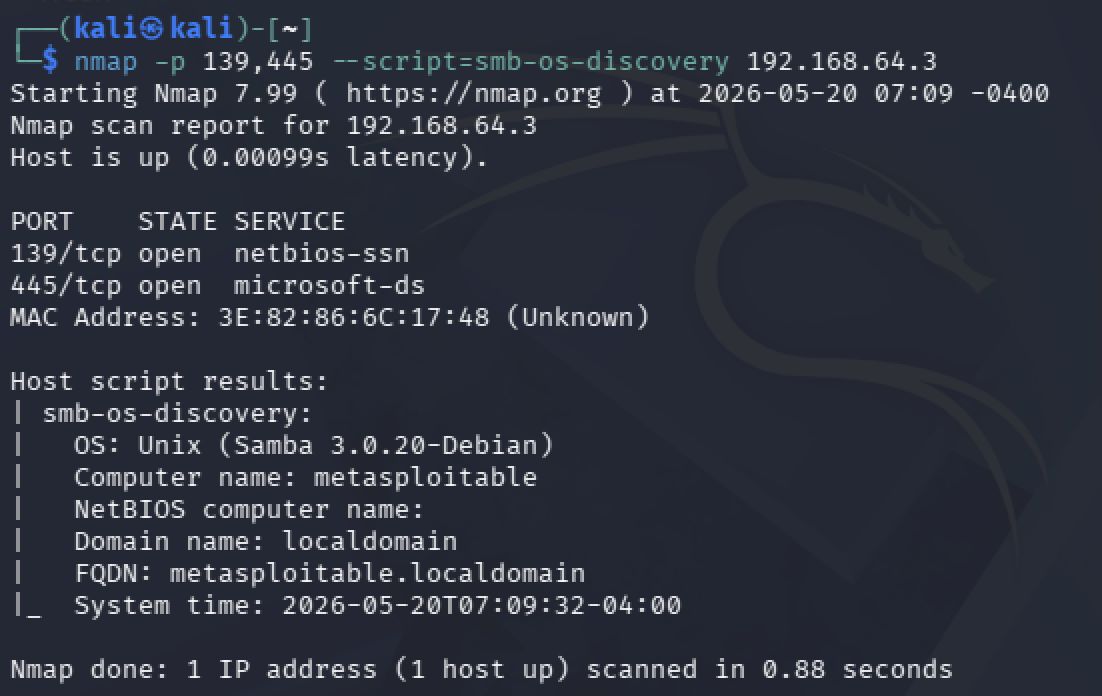 Start des Metasploit Frameworks