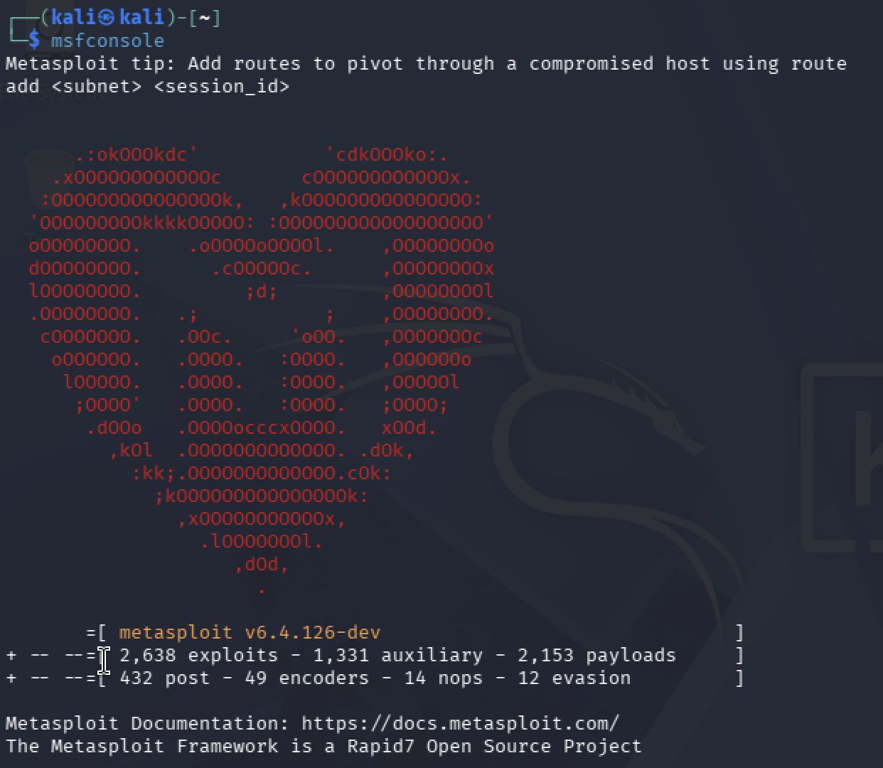 Suche nach Samba-Exploits — exploit/multi/samba/usermap_script, rank excellent