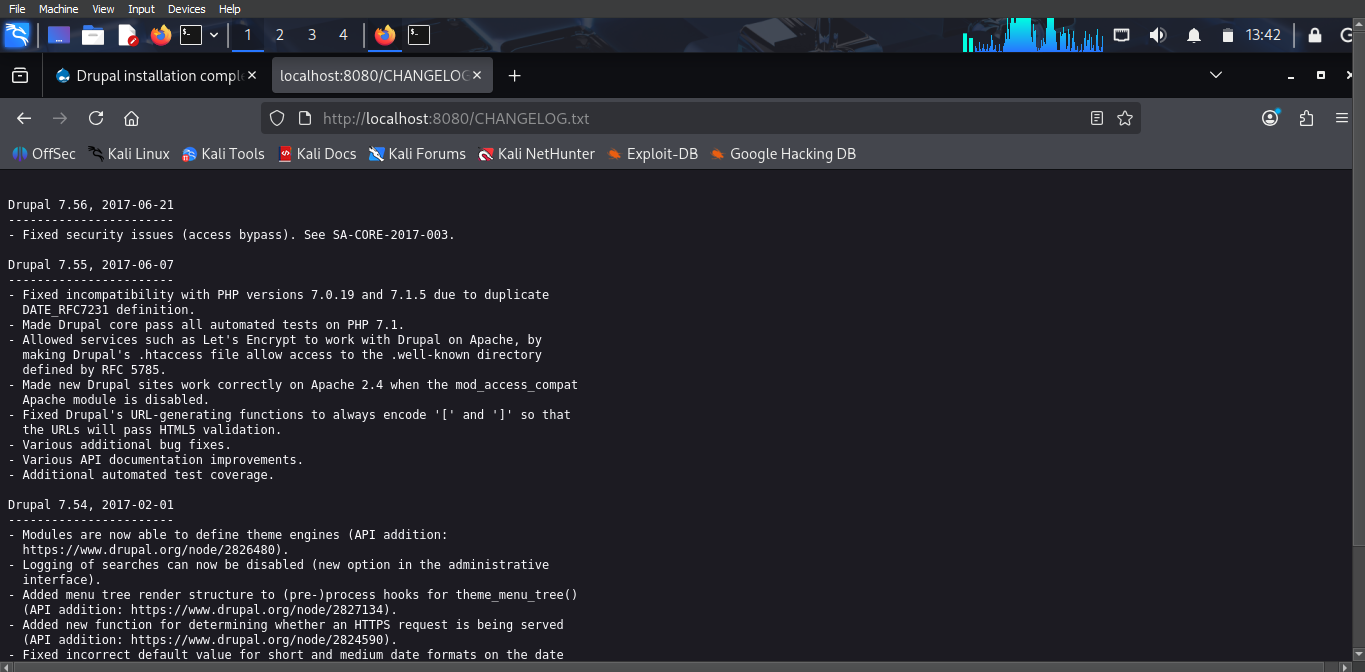 Drupal Version
