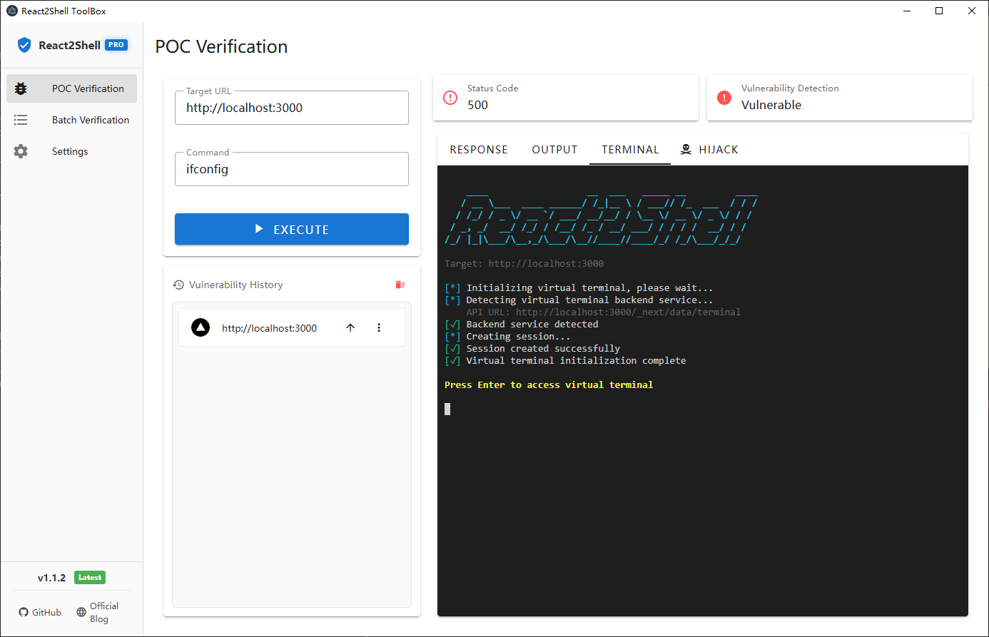Virtual Terminal