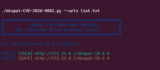 Drupal CVE-2026-9082