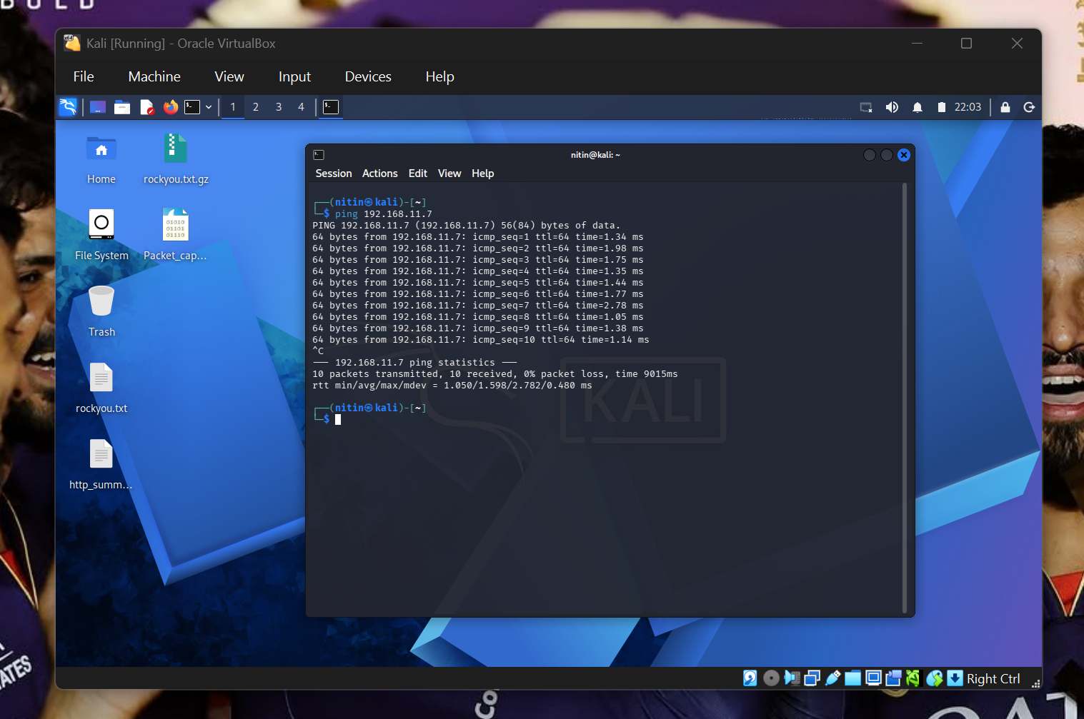 Ping Test