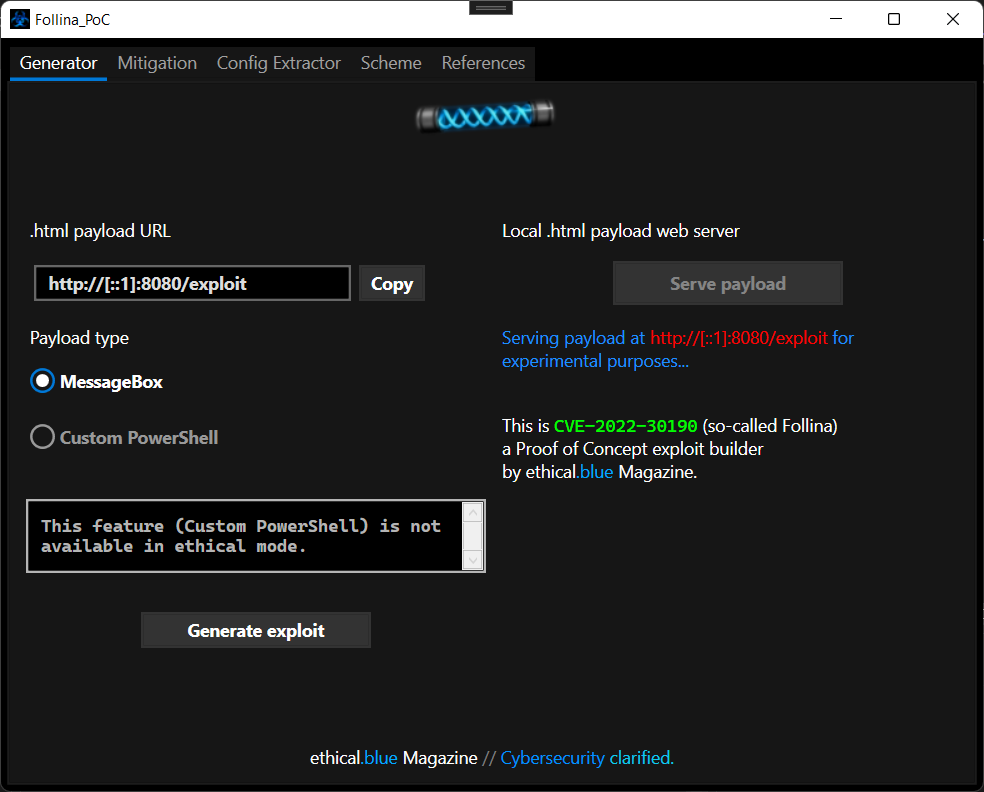 CVE-2022-30190 Tool von Dawid Farbaniec