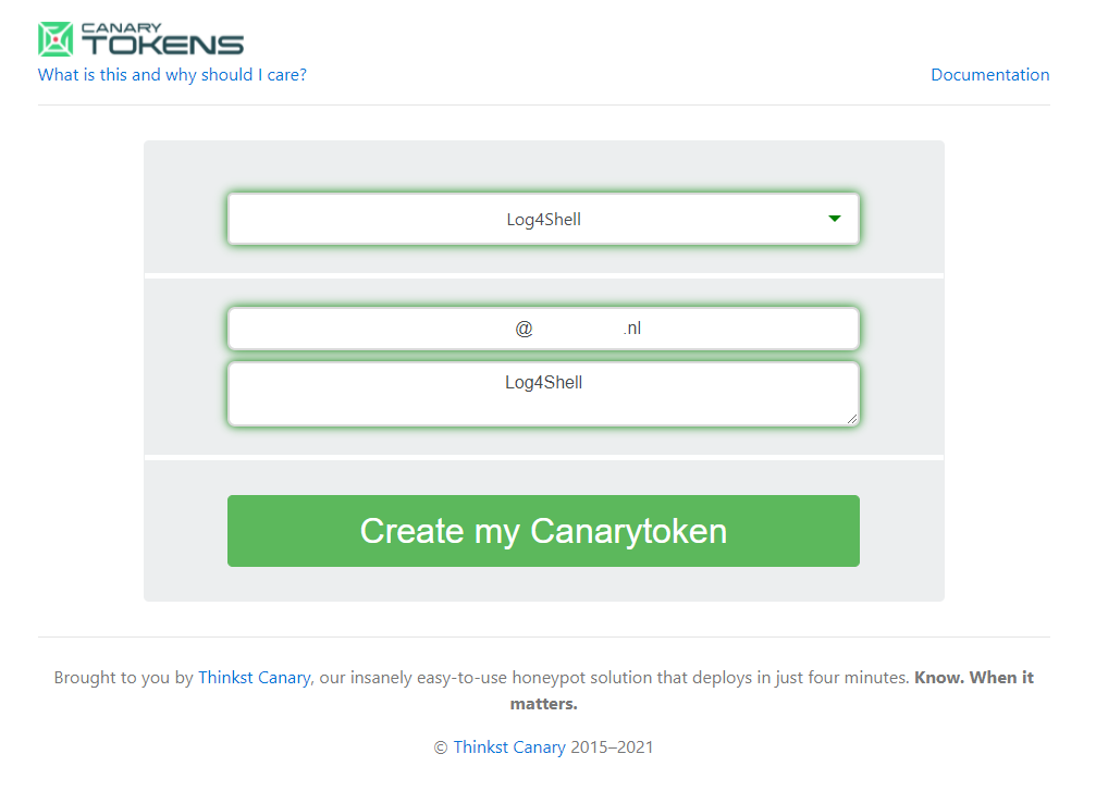 Canary Tokens