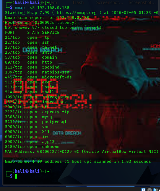 Nmap scan