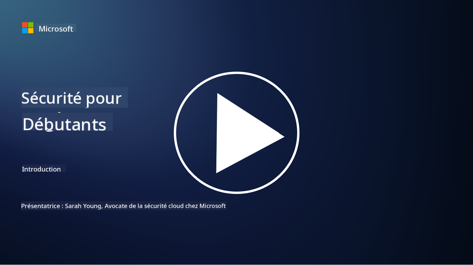 Regarder la vidéo