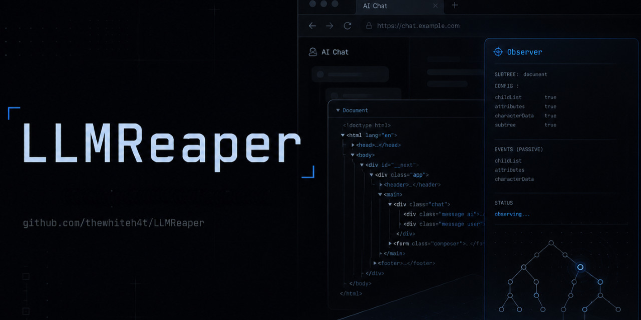 Lohitya Pushkar (thewhiteh4t)가 만든 LLMReaper