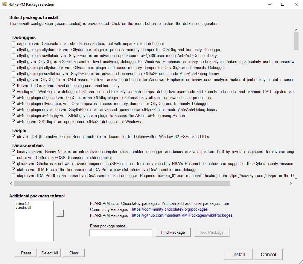 Installer GUI
