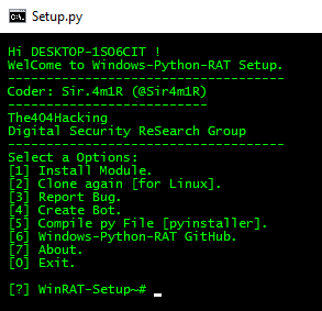 Setup-Screenshot Setup-Screenshot