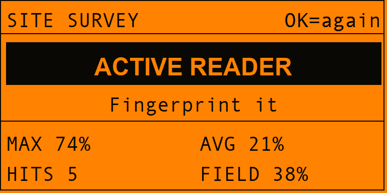 Site Survey — verdict