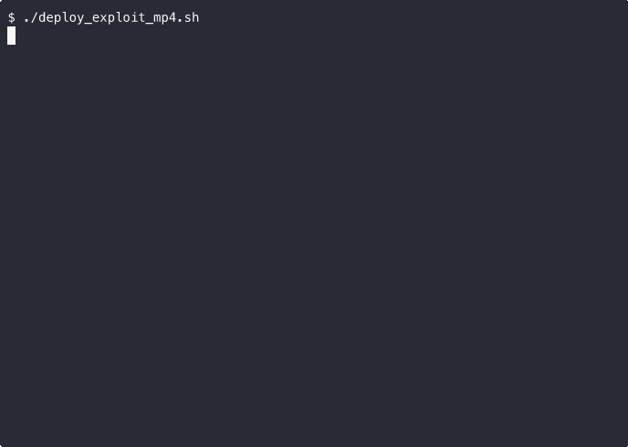Демо: deploy_exploit_mp4.sh вызывает SIGSEGV в mediaswcodec