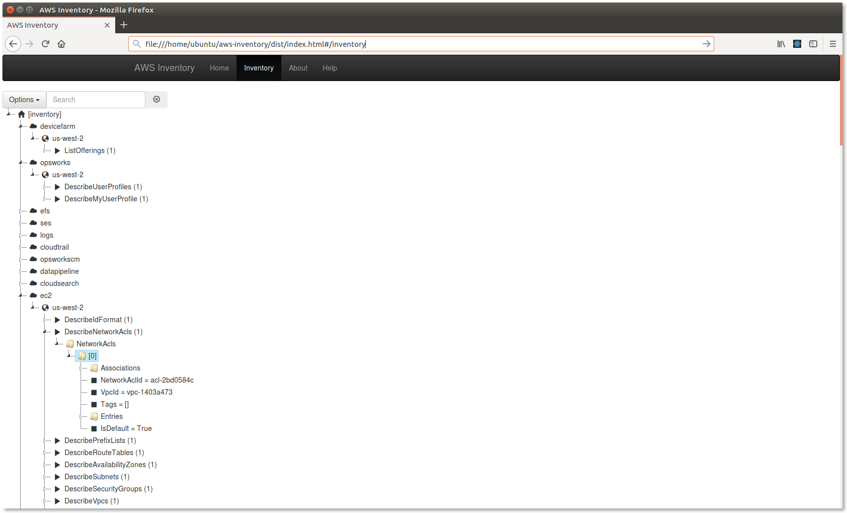 Daten im Browser