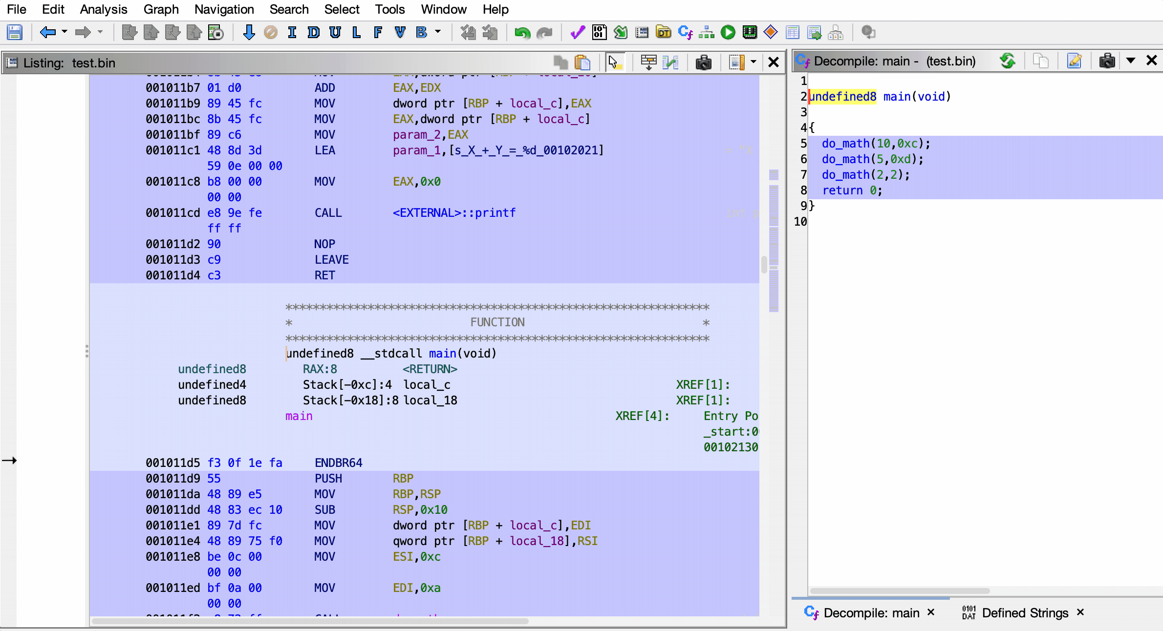打开 Code Coverage 窗口