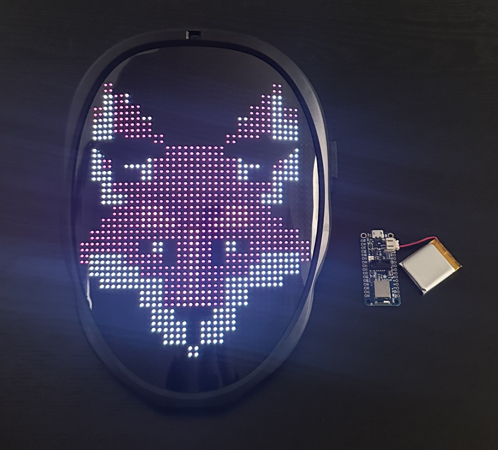 Shining LED Mask