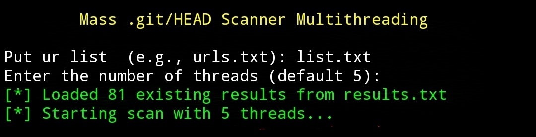 Jenderal92 Git Scanner