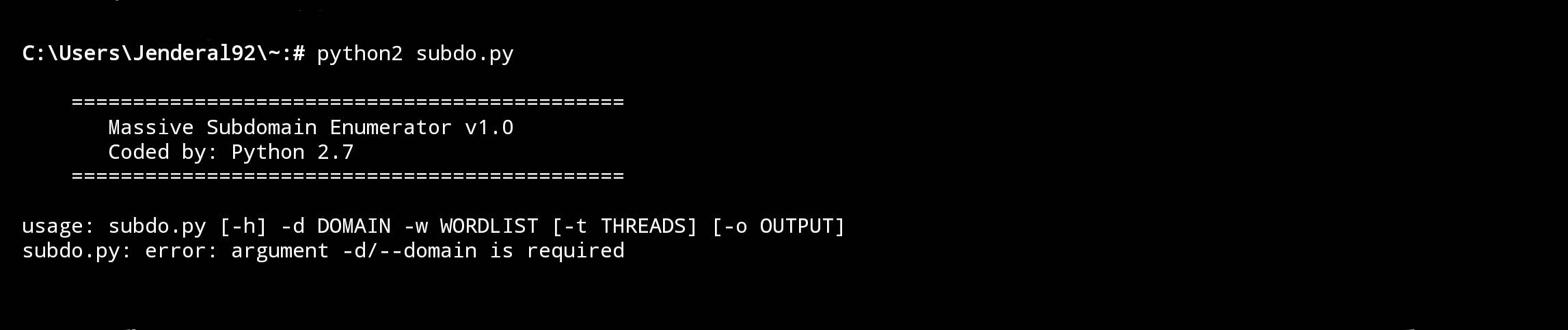 Massive-Subdomain-Enumerator Jenderal92