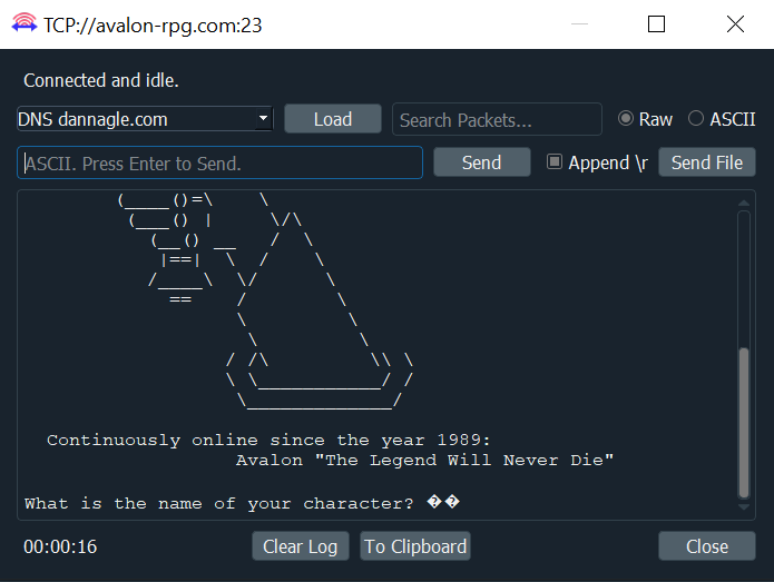Packet Sender TCP directo y SSL