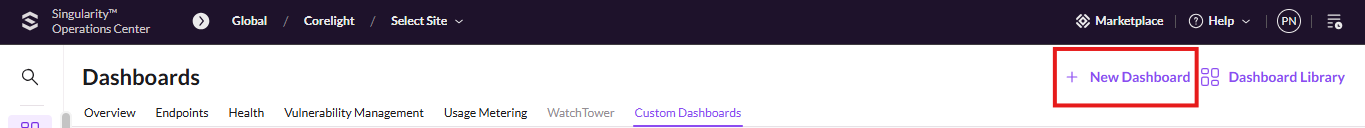 Novo painel