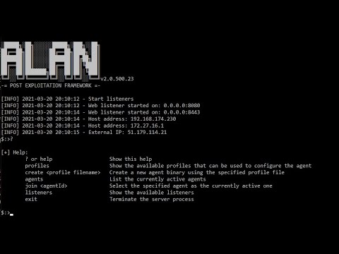 Alan 后渗透框架 - 运行时更新代理配置