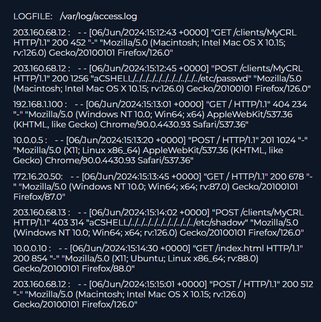 Access Logs