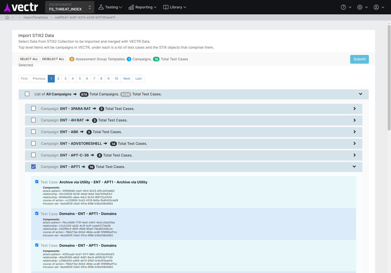 استيراد البيانات