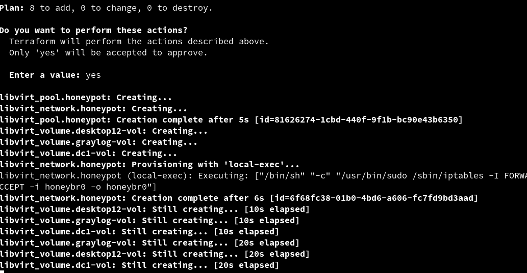Terraform في العمل